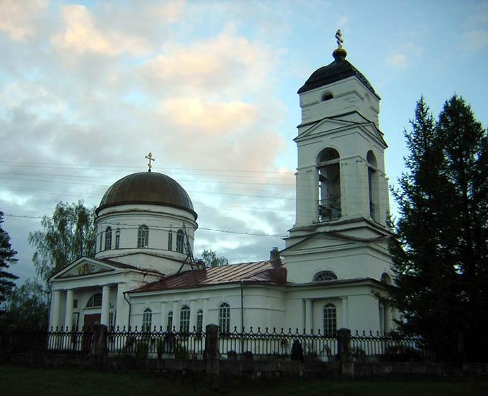 Церковь Апостолов Петра и Павла в селе Сомино