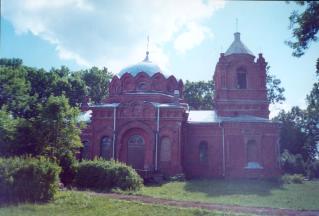 Церковь Святителя Николая Чудотворца  в деревне Котлы