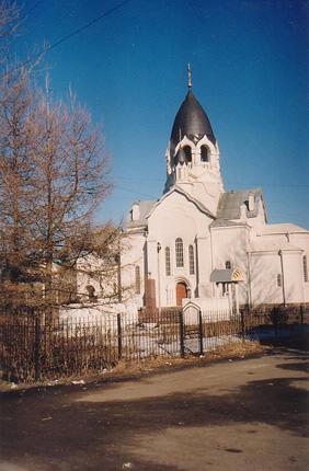 Церковь Святителя Алексия митрополита Московского в поселке Тайцы. (арх. И.В.Экскузович, Н.И.Постников. 1915)