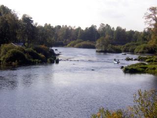Приозерск. Река Вуокса