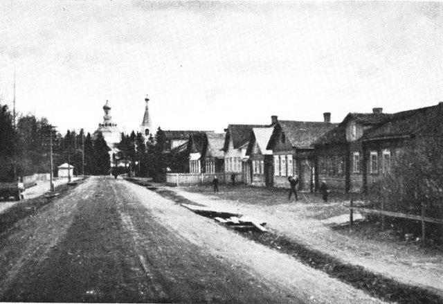 Поселок Красносельское (Кююрёля). Фото до 1940