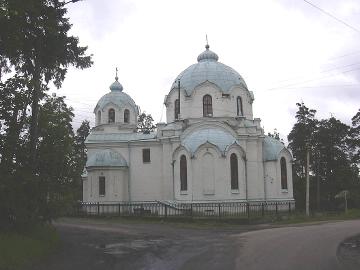 Собор Казанской иконы Божией Матери в Луге (арх.  Н.Г. Кудрявцев, 1907)