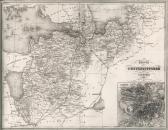Карта С.Петербургской губернии. Картографическое заведение А.Ильина. 1871