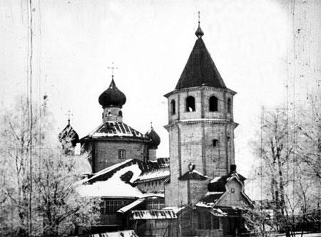 Церковь Георгия Победоносца  в поселке Осьмино