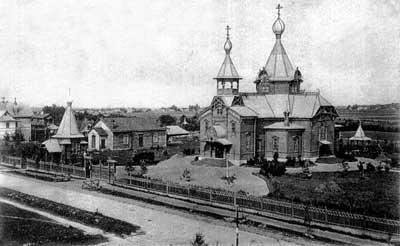 Красный Бор. Церковь Св. блг. вел. кн. Александра Невского. Фото 1912