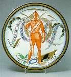 Сланцевский историко-краеведческий музей. Блюдо "Красноармеец". 1923